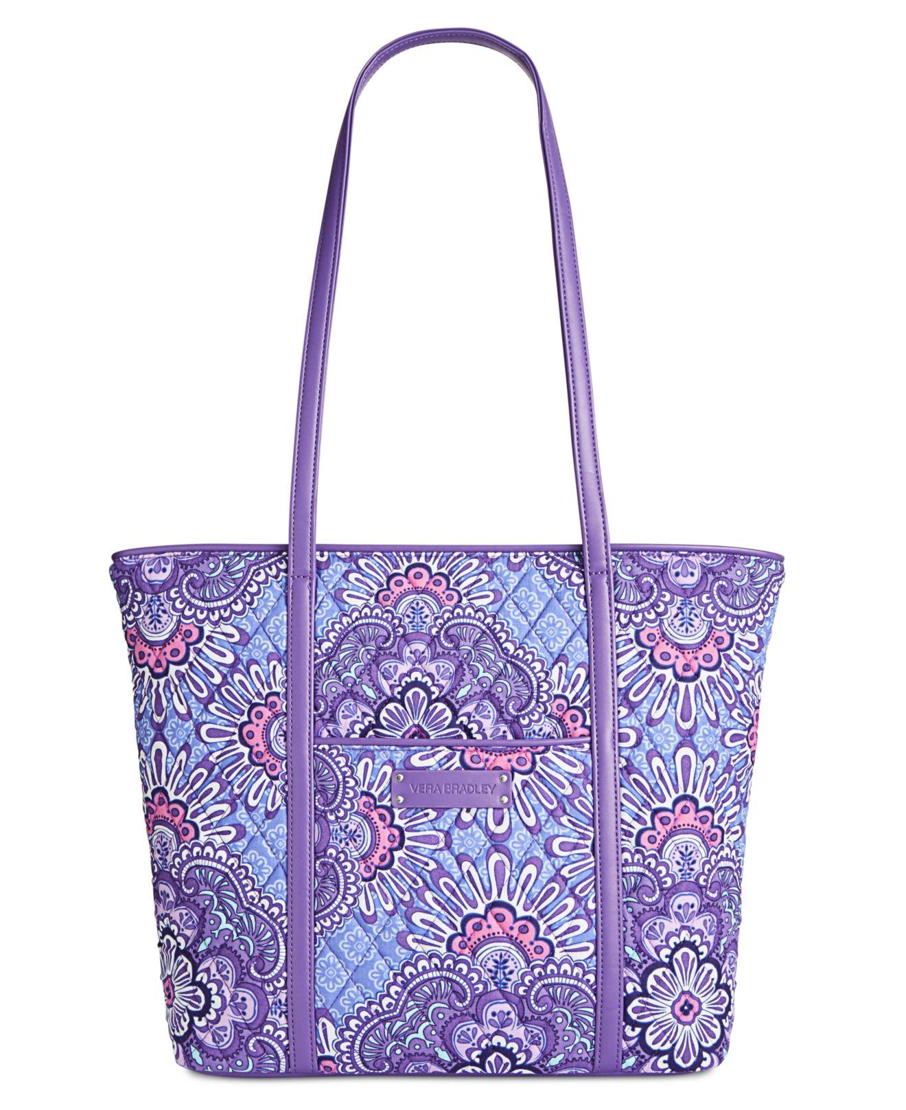 vera bradley women's signature cotton small vera tote bag